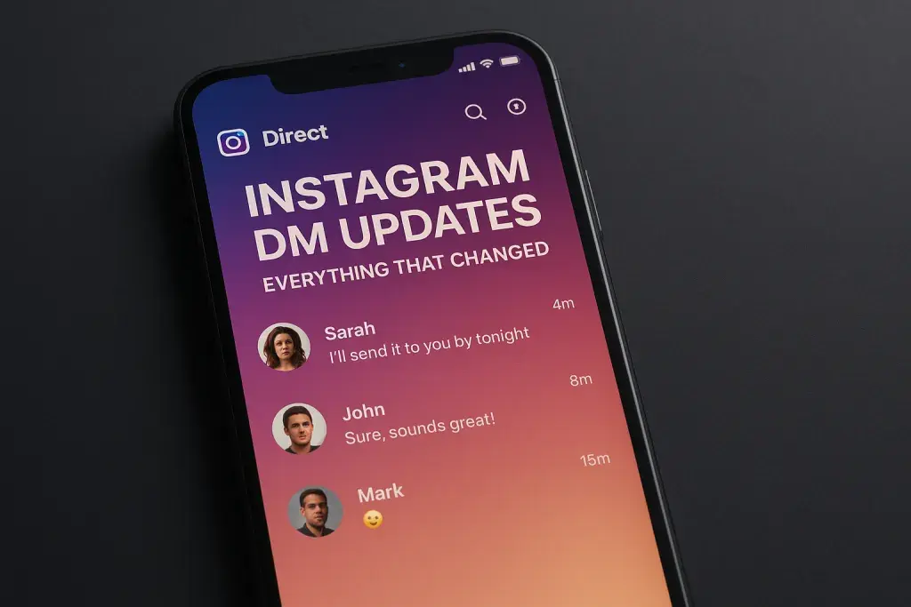 Instagram DM updates: everything that changed